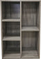 LP vinyl platen opbergkast cd dvd - boekenkast - open vakkenkast - wandkast
