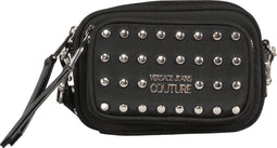 Versace Jeans Linea B Dis. 5 - Dames Crossbodytas - Studs en rits - Zwart