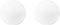 Dyberg Larsen ALBA Lightball - Oplaadbare lamp met touchbediening - Glanzend wit (2 stuks)
