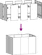 vidaXL - Plantenbak - 120x80x80 - cm - gegalvaniseerd - staal