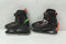 Oxelo Fit 100 - Schaatsen - Kinder - Zwart/Oranje maat 29–32