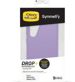 Otterbox Galaxy S23 - Symmetry-hoesje - Schokbestendig valbestendig antimicrobieel - Paars