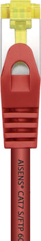 AISENS A146-0468 netwerkkabel Rood 0,25 m Cat7 S/FTP (S-STP)