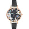 Olivia Burton OB16GSET24 - Polshorloge - Roestvrij staal - Ø 34 mm - Zwart/Roze
