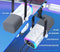 FIFINE TAM8 - USB/XLR Studio microfoon - Flexibele Arm met kabelgoot - RGB - Wit