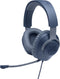 JBL Quantum 100 - Gaming Koptelefoon - Afneembare Microfoon - Blauw