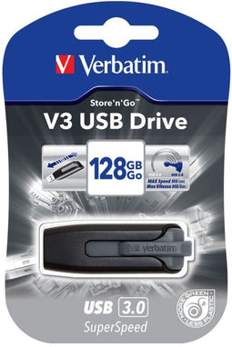 Verbatim Store 'n' Go V3 - USB 3.2 - 128GB - Zwart