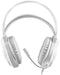 Mars Gaming MH124W - Hoofdtelefoon - FRGB Rainbow-verlichting - Wit