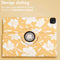 imoshion Tablet Hoes - Geschikt voor iPad Pro 12.9 (2022) / Pro 12.9 (2021) / Pro 12.9 (2020) / Pro 12.9 (2018) - 360° Draaibare Design Bookcase 3 inkepingen - Yellow Flowers