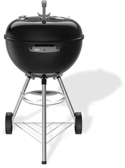 Weber Bar-B Kettle - Houtskoolbarbecue Ø 47 cm - Zwart - 2 Duurzame wielen - Dekselthermometer - 2 Gereedschapshaken