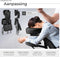 tectake® Opvouwbare Massagestoel - Ergonomische Tattoostoel - Verstelbare Hoofsteun - Zwart