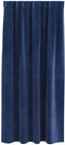 vidaXL - Blackout - Gordijnen - met - Top - Tape - 2 - stuks - Donkerblauwe - Velvet