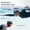 Shokz OpenSwim Pro - Waterdichte Sporthoofdtelefoon - Bone Conduction - Bluetooth & MP3 - Grijs