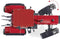 Wiking 077861 Schaal 1 Landbouwmachine Case IH 1455 XL 1:32