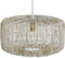 Plafondlamp DKD Home Decor Ziverachtig Zilver 50 W (46 x 46 x 23 cm)