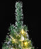 vidaXL - Kunstkerstboom - met - 300 - LED's - kerstballen - en - sneeuw - 240 - cm