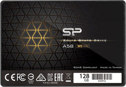 Silicon Power Ace A58 - SSD 128GB - SATA III 560 MB/s - Zwart
