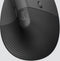 Logitech Lift for Business - Draadloze muis - 4000 dpi - Rechtshandig - Grafiet