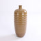 Casa Vivante Bellia Glazen Fles - H50 x Ø20 cm - okergeel