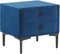 SEZANNE - Nachtkastje - Blauw - Fluweel