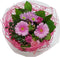 Boeket Sisal Medium Roze ↨ 30cm - bloemen - boeket - boeketje - bloem - droogbloemen - bloempot - cadeautje
