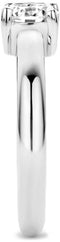 TI SENTO Dames Ring - 925 zilver - Zirconia wit - Maat 17.75 mm / maat 56 - 1463ZI