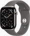 Apple Watch Series 11 - Smartwatch - GPS + Cellular - Titanium (Grijs)
