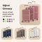 SKYCASES Urban Adventurer - Grote Reiskoffer - 110L - Cijferslot - 49x30x75cm - Roze