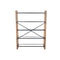 Planken Home ESPRIT Metaal Kristal Sparrenhout 120 x 31 x 158 cm