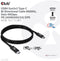 Club 3D USB4 Gen3x2 Type-C Kabel - Bi-Directioneel - 40000 Mbit/s 240W - Zwart