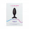 Lovense Hush 2 - Vibrerende Buttplug - Zwart - 4.45cm