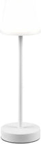 REALITY Martinez - Tafellamp - Oplaadbaar - Dimbaar - RGB - IP44 - Wit mat