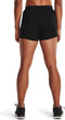 Under Armour UA Fly By 2-in-1 Shorts - Dames Sportbroek - Maat S - Zwart