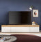 Furnilux Ruda - TV Lowboard - Staand of hangend - 33x180x34cm - Wit
