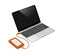 LaCie Rugged Mini - Externe Harde Schijf - 4 TB - USB 3.0 - Oranje