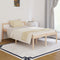 vidaXL - Seniorenbed - massief - grenenhout - wit - 120x190 - cm