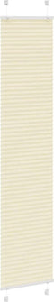 vidaXL - Plissé - rolgordijn - 40x200 - cm - stofbreedte - 39,4 - cm - polyester - crème
