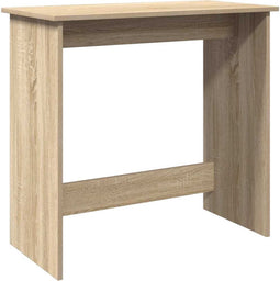 vidaXL - Bureau - 80x40x75 - cm - bewerkt - hout - sonoma - eikenkleurig