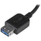 Startech USB-C naar USB 3.0 A Male - Adapter 0.15 m - Zwart