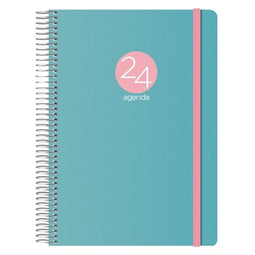 Agenda MEMPHIS DOHE 2024 Jaarlijks Groen 15 x 21 cm