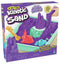 Kinetic Sand - Zandbak-set met 454 g paars origineel kinetisch zand opbergzandbak 4 vormen en gereedschap - Sensorisch speelgoed