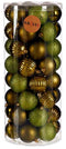 Set kerstballen Groen Plastic (4 Stuks)