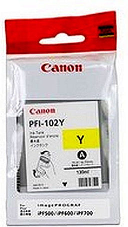 Canon PFI-102Y - Inktcartridge - 130 ml - Geel