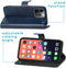 iMoshion Hoesje Geschikt voor iPhone 13 Pro Max Hoesje - iMoshion Luxe Bookcase - Donkerblauw