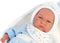 Llorens soft body babypop Lalo met geluid deken en speen 42 cm