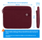 BlueBuilt MacBook Pro 16 inch - Laptophoes - Rood
