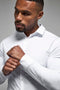 Tailored Athlete overhemd - Muscle Fit - maat M - wit
