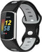 imoshion Siliconen sport bandje - Geschikt voor Fitbit Charge 6, Charge 5 - Zwart - One Size