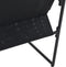 vidaXL - Tuinstoelen - met - Kussens - 4 - stuks - Zwart - Textilene