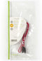 Nedis SATA Kabel - 3 Gbps - SATA 7-Pins Female - SATA 7-Pins Female - Vernikkeld - 0.50 m - Plat - PVC - Rood - Polybag